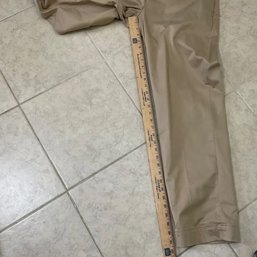 Brooks Brothers Pants Mens 37x32 Khaki Advantage Chino Clark Straight Fit Cotton